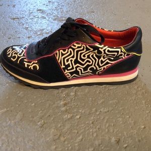 Keith haring x coach sneakers